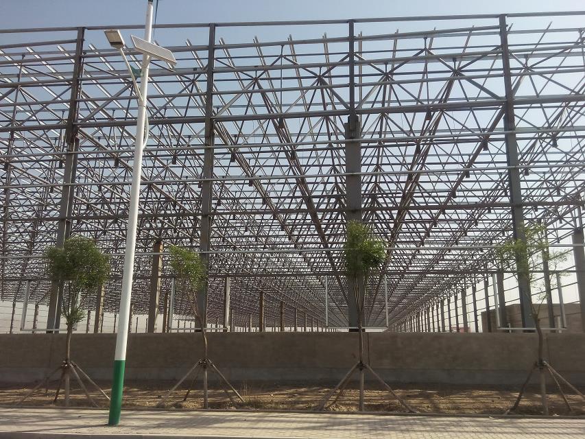 高平汽车工业厂房网架